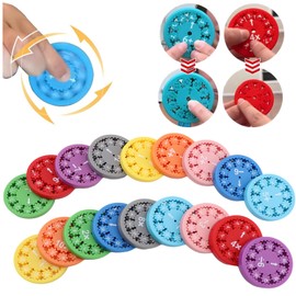 BBBin Math Fact Fidget-Spinners: Sensory Number Toy for Math Games, Stress Relief & Autism Anxieties. Vibrant Colors & Interactive Learning Game Tool for Mastery.