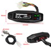 Universal Digital Speedometer for Motorcycle, Digital Tachometer with LCD Display