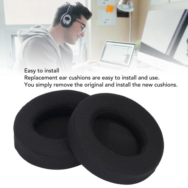 Replacement Ear Cushions for Kraken Pro V2, Kraken 7.1 V2,