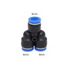 4mm OD Y splitter Push to connect Fittings,push to connect