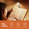 86lux Book Light, Rechargeable Reading Lights for Books in Bed,