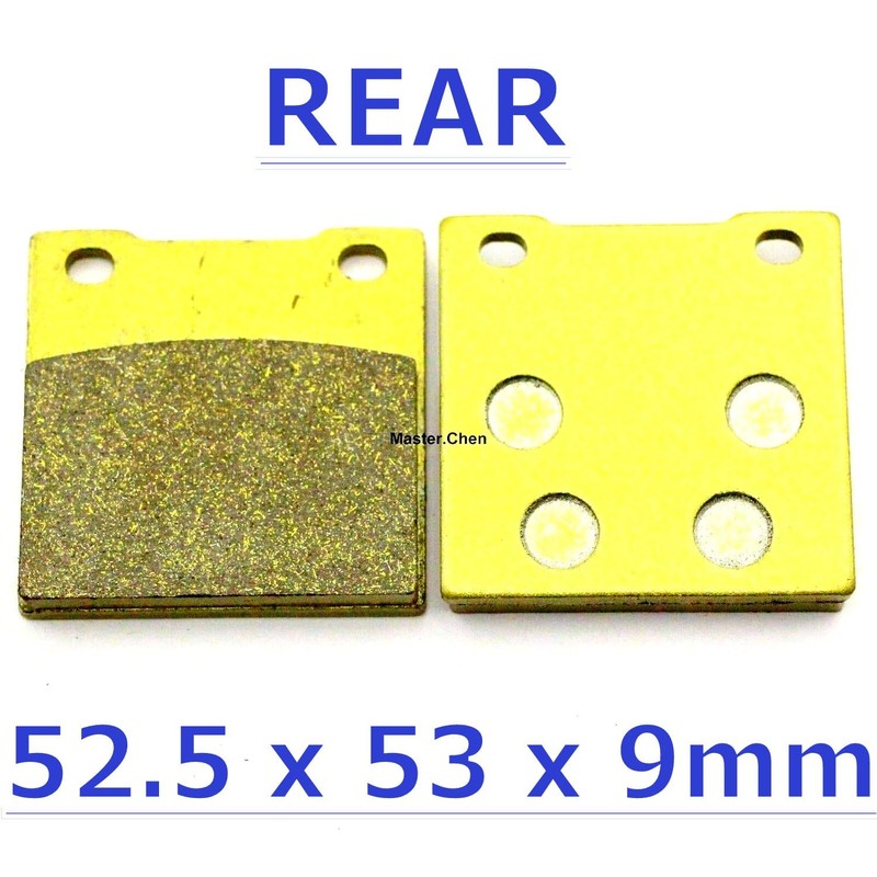 Master Chen Front Rear Brake Pads Brakes for Suzuki Katana