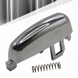 MCamooer Alloy Handbrake Knob for Opel Mokka 2012-2018 Handbrake Button Switch Compatible with Vauxhall Opel Mokka with Spring Accessories