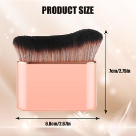 Body Makeup Brush,Tanning Brush,Body Brush Makeup,Tan Application Brush,Brush Tanning,Tan Face Brush,Tan Body Brush,Fake Tan Brush,Kabuki Brush,For Body & Leg Makeup（Rose Gold）