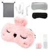 Sakura Shoten Fluffy Hot Eye Mask, USB, Electric Heating Type,