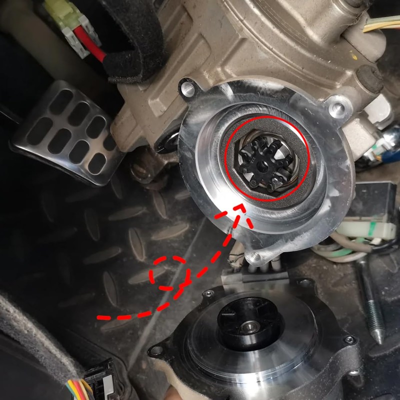 SGERUFZ 4 Pcs Flexible Couplings Steering Couplers, Suitable for Car
