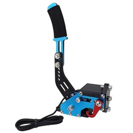 Autopartszone New 64 Bit USB PC Handbrake SIM for Racing Games G25/27/29 T500 T300 G923 G920