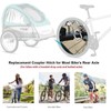 BSSOK Bike Trailer Hitch Connector, Cycling Adapter Accessories for Children's