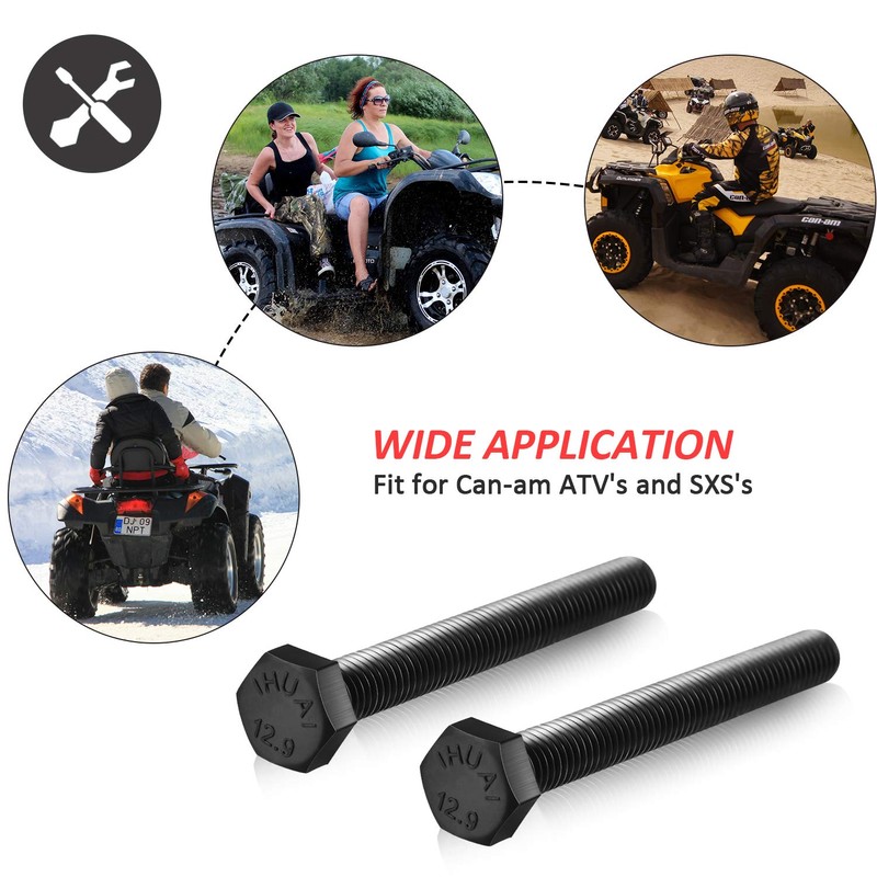 4 Pieces M8 8mm Secondary Clutch Spreader Belt Change Removal