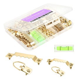 Kit de 251 piezas para colgar cuadros, hardware resistente para colgar