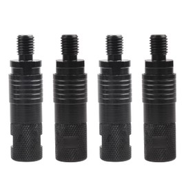 Carp Fishing Pod Connector Rod Rests Quick Release Connector Bank Sticks Rod Holder Rod Pod Bite Alarm Black Pack of 4