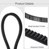 sourcing map AX32 EPDM V-Belt, Raw Edge Cogged Industrial Rubber