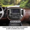 PDKLIN for Silverado Center Dash AC Control Panel Trim Cover