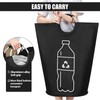 QYRDBGY Deposit Bottles Collection Container, Large Empty Collection Container, Foldable