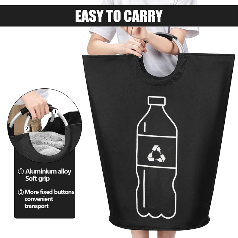 QYRDBGY Deposit Bottles Collection Container, Large Empty Collection Container, Foldable