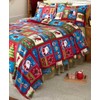 The Lakeside Collection 3-Pc Cozy Holiday Fleece Blanket Set -
