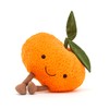 Jellycat Amuseables Clementine Stuffed Toy, Small 5 inches - Fruit