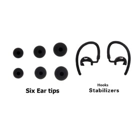 beyution New 4 Pcs earclips fit for iLive Jarv and Beyution Bluetooth Sports headphones