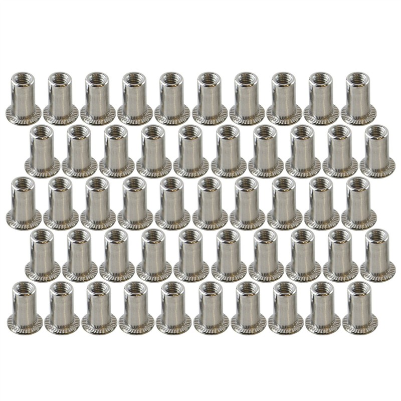 4mm Alu Nut Serts Riveting Nuts Rivet Nut Threaded Inserts