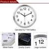 Be Tick 12-inch Wall Clock Modern, Quartz, Silent / Silent