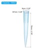 PATIKIL 1000ul Pipette Tips, 1000 Pcs Plastic Autoclavable Universal Liquid