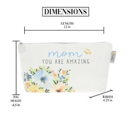 Pavilion Gift Company Women's Modern, White, Yellow, Blue, 12"