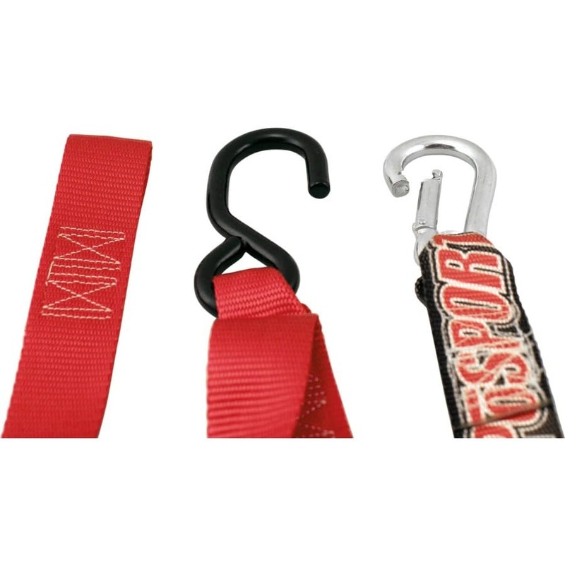 MotoSport Powertye Tiedowns - Carabiner