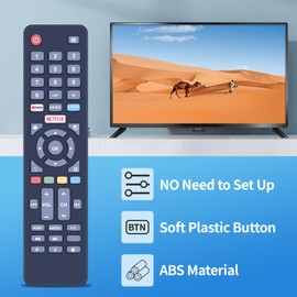 GOUYESHO Nue Replacement Remote Control for Dyon ‎Movie Smart TV Smart 22 XT | 24 XT | 40 XT | 42 XT | 49 XT | 43 XT4K | 55 XT | 65 XT