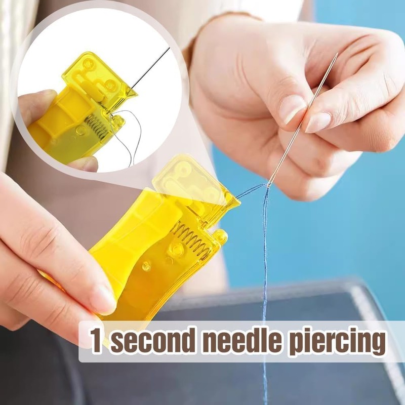 3Pcs Automatic Needle Threaders for Hand Sewing–Premium Simple Tool for