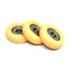 Gaoailin Store 4pcs OD 36mm Rowing Machine Wheel BSR60836-10 POM