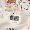 Walfront Cooking Timer, Large Screen Digital Kitchen Timer Cute Bunny