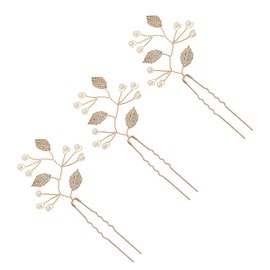 TOVINANNA Pearl Hairpins Hair Stick Women's Hair Accessories U-shaped Clips Stylish Headwear