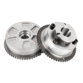 Exhaust & Intake CVVT Camshaft Gear- 24370-2E020 & 24350-2E700 Automotive CVVT Assembly Fits for Elantra 2.0L 2017-2020, for Kona 2.0L 2018-2021, Veloster 2.0L 2019-2021