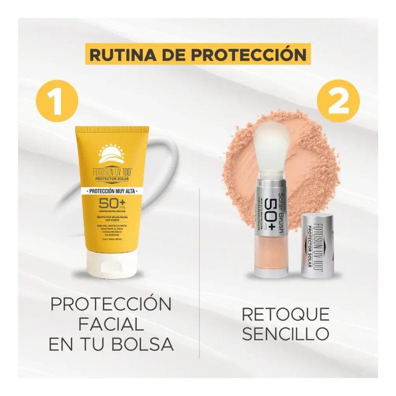 Protector Solar Facial Bloqueador Uv Fps 50+ Fotosun Uv Kit
