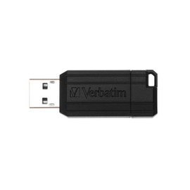 Verbatim Pinstripe USB 2.0 Drive 32GB Black (Microban)