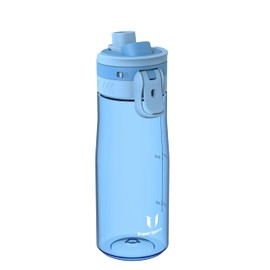 Super Sparrow Tritan Water Bottle, 750 ml, BPA-Free, Ideal Sports Bottle, One-Click Quick Flow TapSwig Drinking Bottle, Lightweight, Sustainable