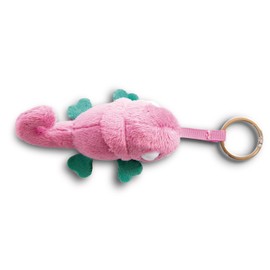 NICI 48962 Key Ring Pink Chameleon Candymon Green, 8 cm