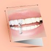 1 x Greeting Card Dental Teeth Whitening Dentist - Blank