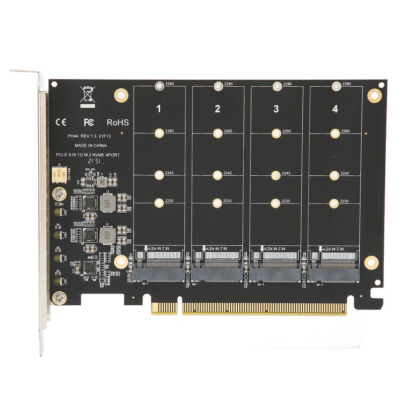 M.2 PCIE Adapter NVMe M.2 to PCIe 4.0 X16 Protocol