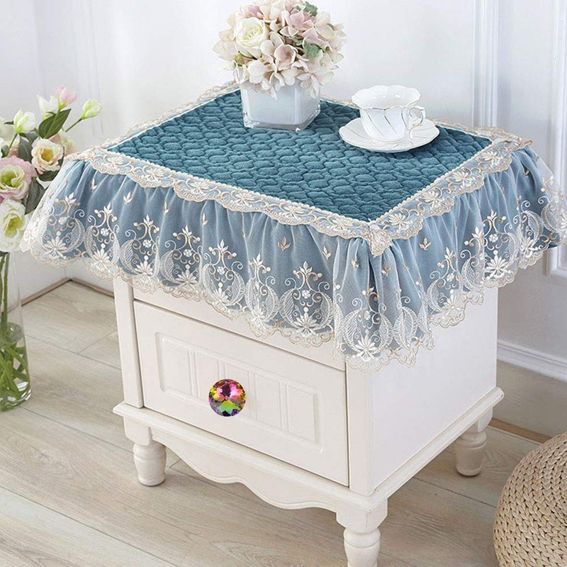 Starworld 10 Pieces Colorful Drawer Knobs, Crystal Glass Door Pull