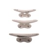 Wowser Nautical White Cast Iron Boat Cleat Wall Hooks, 3.5