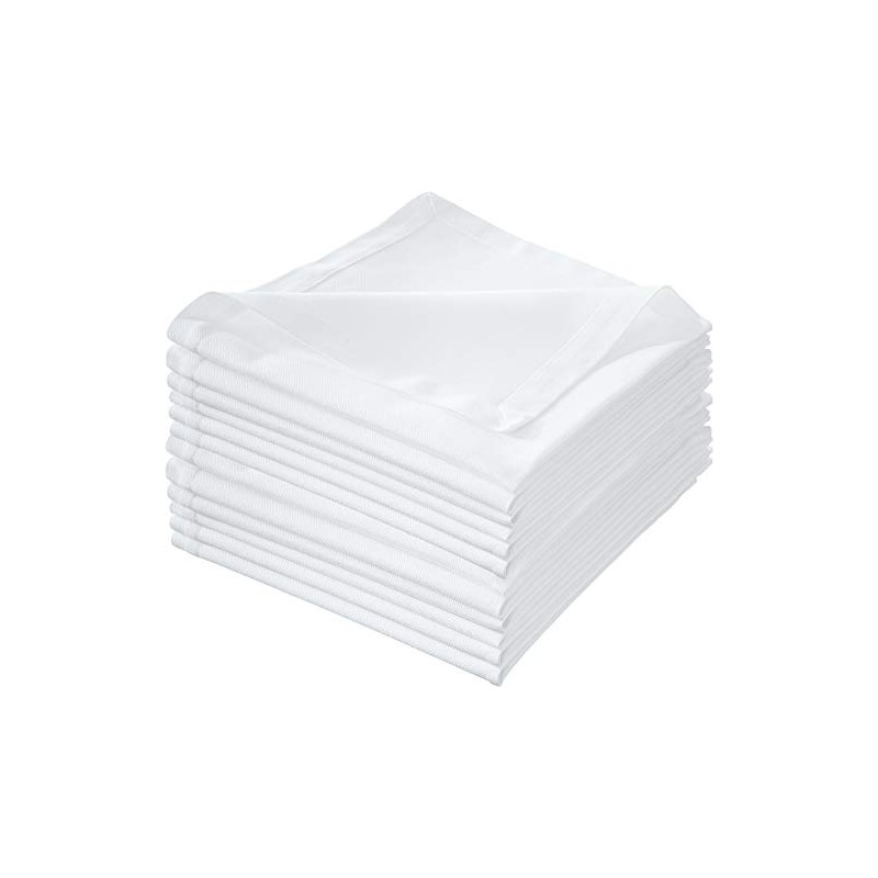 Erwin Müller Napkin Pack of 12 Cotton White Size 40