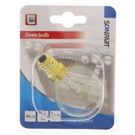 Scanpart 1100000001 Oven and Cooker Accessories/Oven Lamp / E14 / 40 W