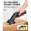 Electric Cardboard Cutter – Cordless Rotary Box Cutter with LED