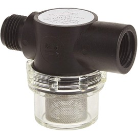 Shurflo 255-213 1/2" MNPT x FNPT Inline Strainer for 2088 Series Pumps