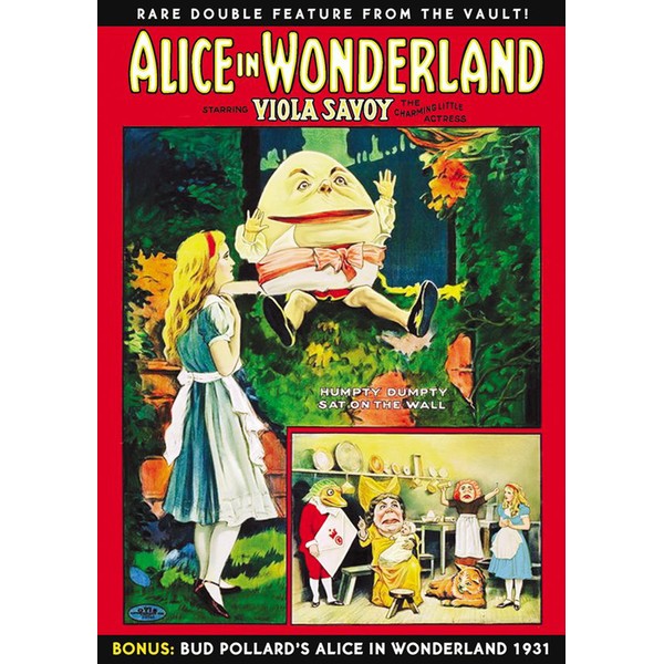 Alice in Wonderland Double Feature (1915 and 1931 Versions) by Alpha Video [DVD]
