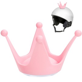 ibasenice Helmet Suction Cup Crown - 1 PCS Helmet Cover Snowboarding Ski Kids Skiing Accessories