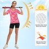 Koscacy Polo Shirts for Women,Golf Shirts Girls Tennis Active Tops