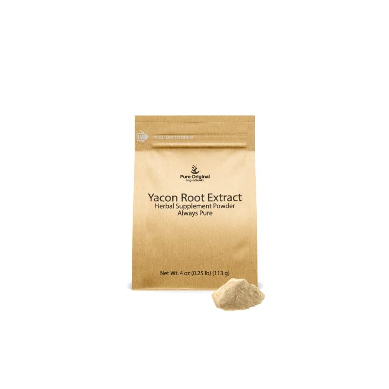 PURE ORIGINAL INGREDIENTS Yacon Root Extract (4 oz) Always Pure,