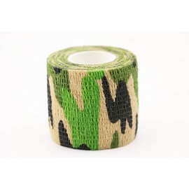 Needlehouse Tattoo bandage 12pcs 2 Inches x 5 Yards Disposable Cohesive Tattoo Grip Cover Wrap Nonwovens Elastic Movement Self-adhesive (12 Rolls, 2-Inches Assorted)